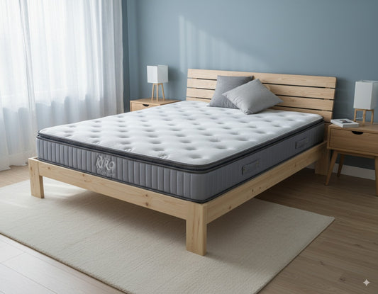 Chelsi Bed Frame + SleepTime Kyro  Pillowtop Mattress