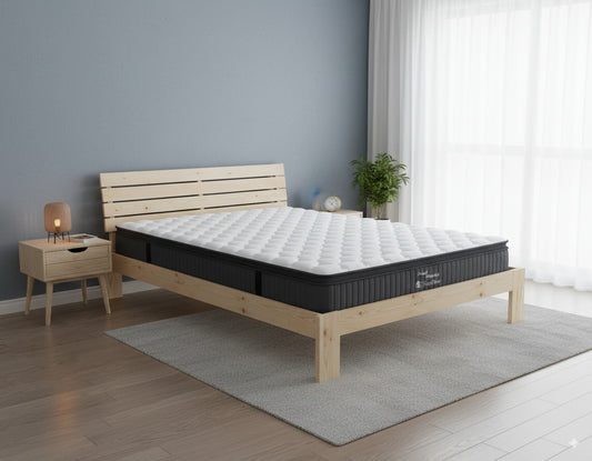 Chelsi Bed Frame + Sleeptime Pocket Pillow Top Mattress
