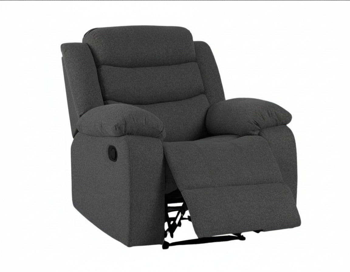 Lush Recliner Suite Collection Linen Dark Grey- Pre-Order