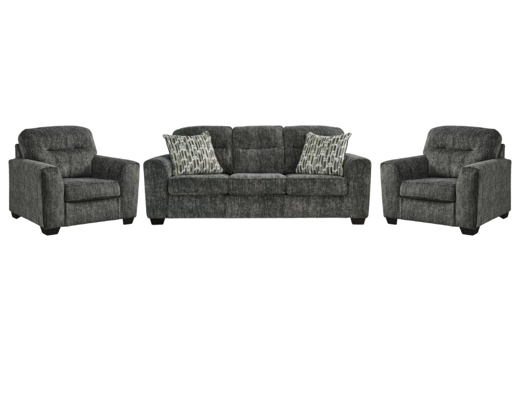 Harbor NZ Made Lounge Suites – Dark Grey Collection