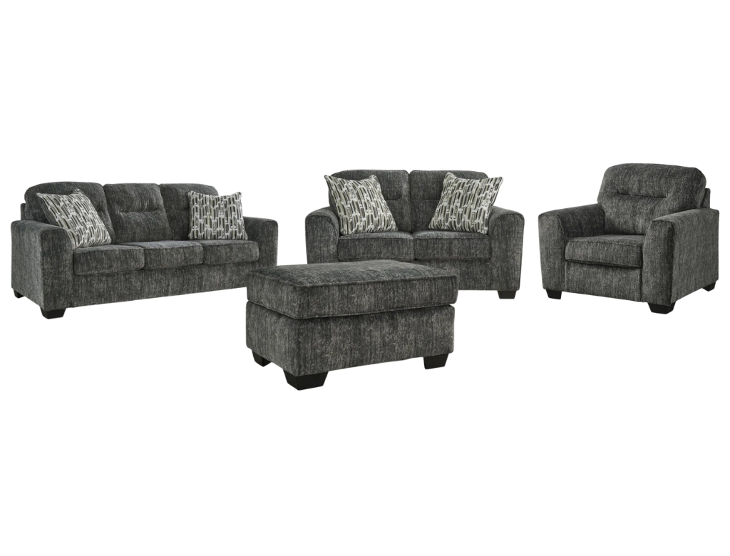 Harbor NZ Made Lounge Suites – Dark Grey Collection