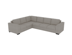 NZ Made Harbor 6 Seater Corner Sofa-Ramsey Biscuit