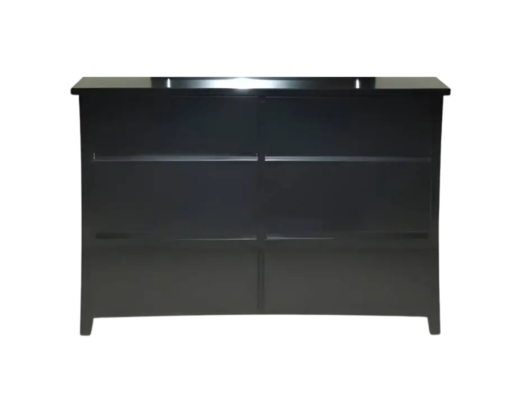 Henley 6 Drw Dresser / Mirror Black