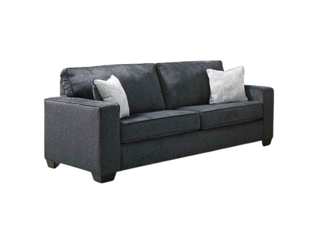 Kiwi Comfort NZ Made 3 Seater Sofa Charcoal