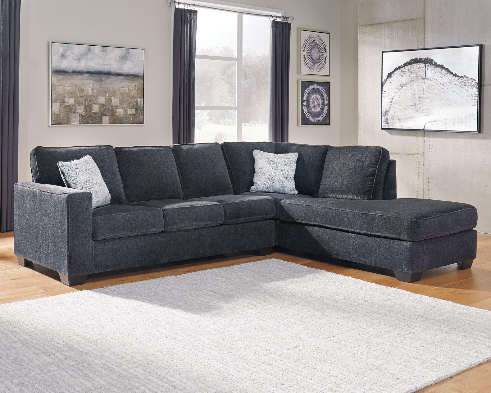 Kiwi Comfort NZ Made 4-Seater Corner Sofa with Chaise Charcoal