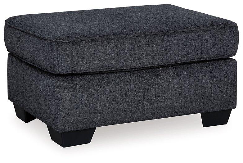 Kiwi Comfort NZ Made Ottoman Charcoal