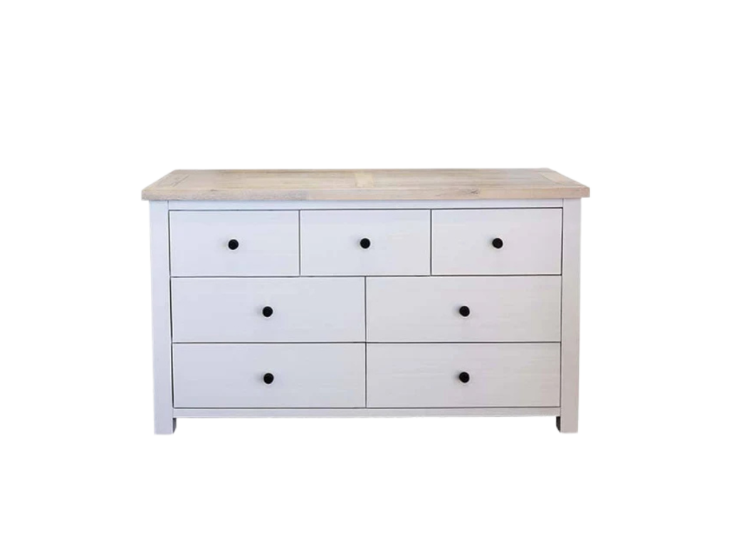 Lincoln 7 Drw Dresser Draft | Furniture World Auckland