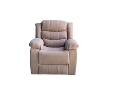 Lush Recliner Chair Linen Brown