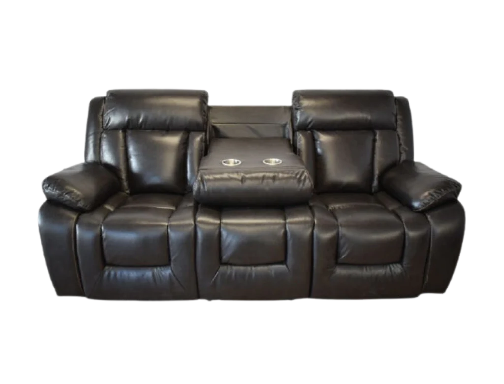 Luxe Recliner Suite Dark Brown