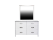 Medallion 6 Drw Dresser / Mirror | Furniture World Auckland