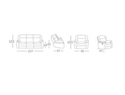 Montana Recliner Suite | Furniture World Auckland