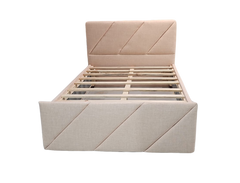 NZ Made Zest Bed Frame + SleepTime Pocket Pillowtop Mattress