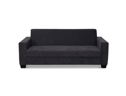 NZ Made Nido 3 Seater Sofa -Burwood Pewter/Burwood Mist