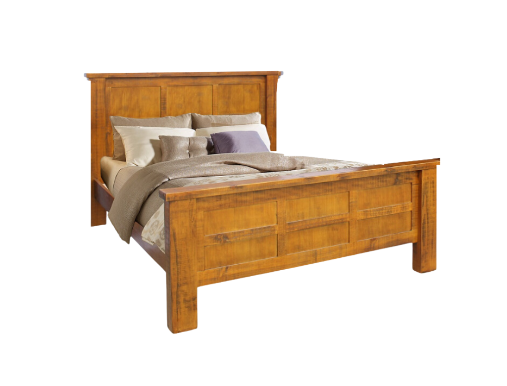 Oakwood Bed Frame + Bliss Mattress