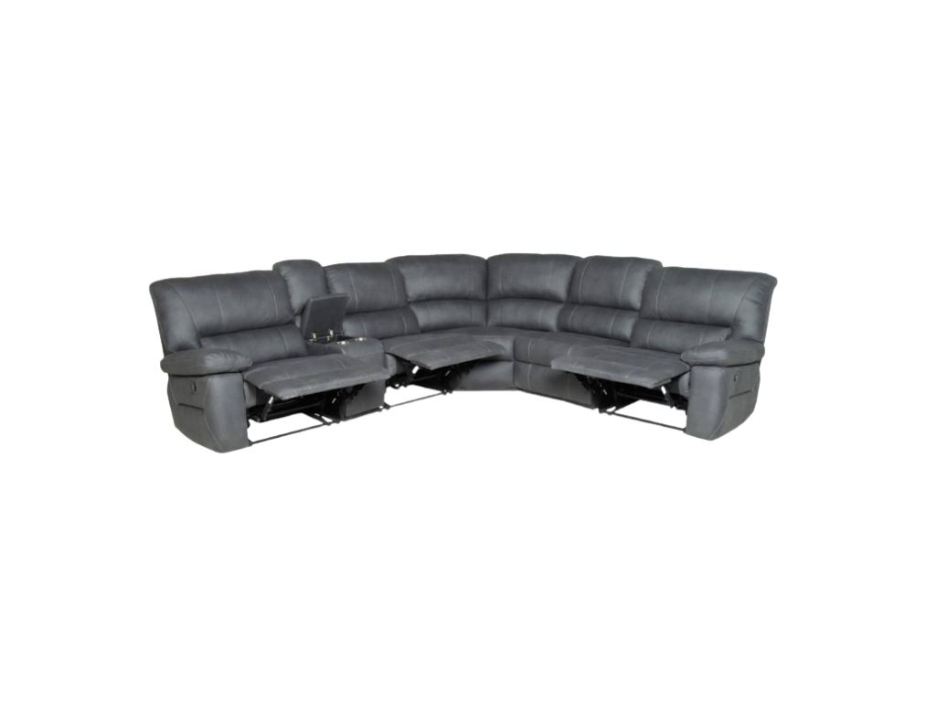OSLO Corner modular with 3 Recliners: LOU-JET