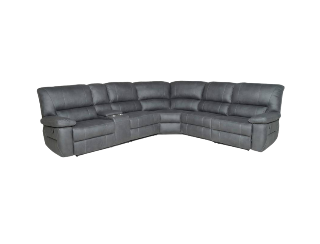 OSLO Corner modular with 3 Recliners: LOU-JET