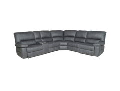 OSLO Corner modular with 3 Recliners: LOU-JET