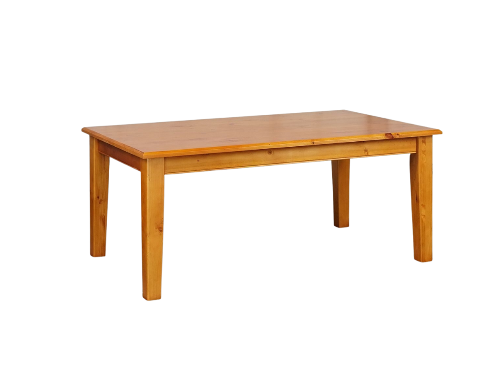 Pine 1.8M Solid Wood Dining Table