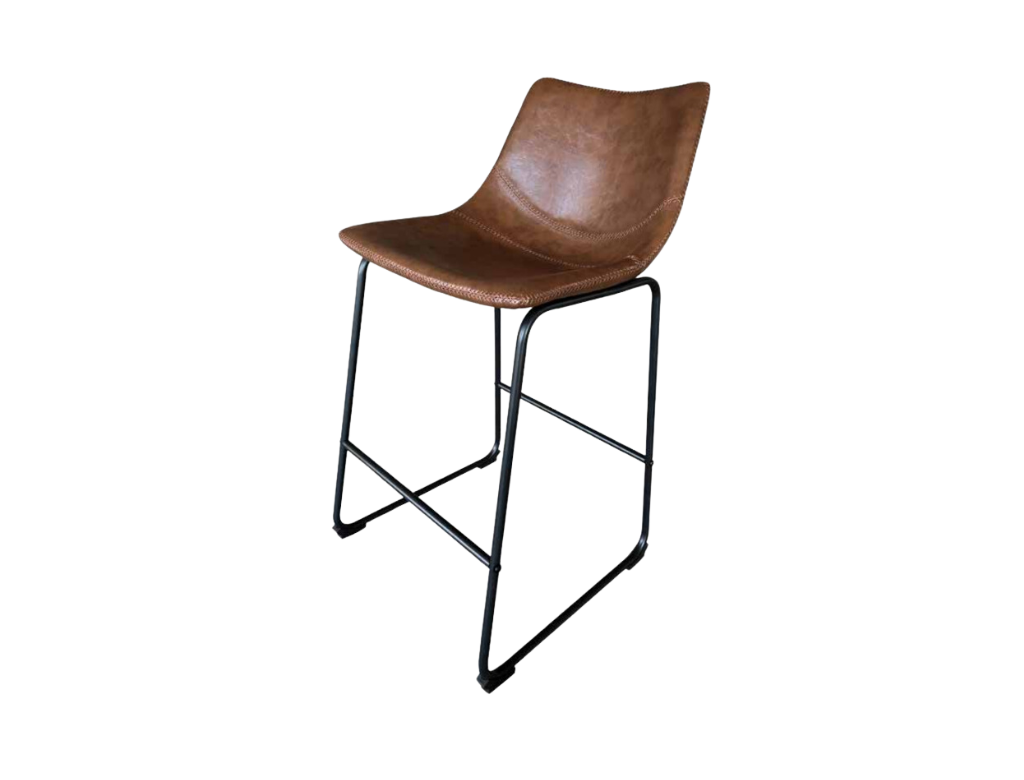 Pioneer Bar Stool Rustic Brown