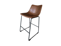 Pioneer Bar Stool Rustic Brown