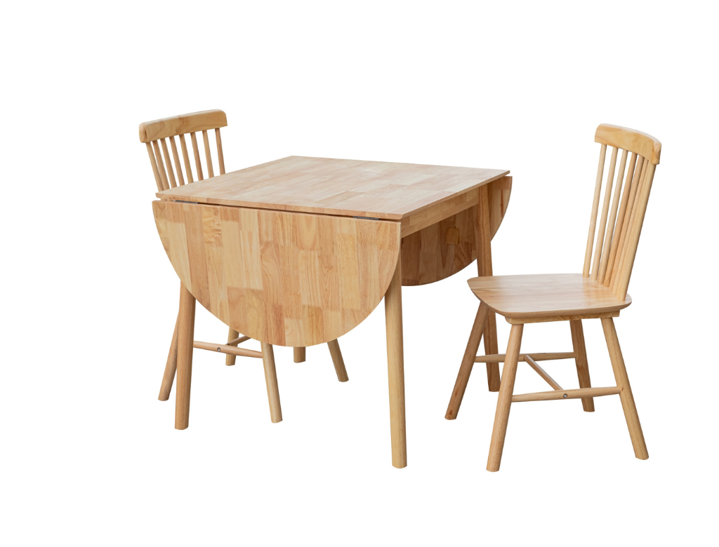 Regal Drop Leaf Wooden Dining Suite