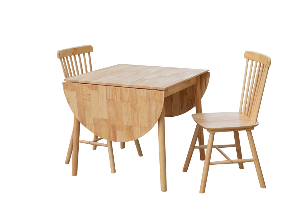 Regal Drop Leaf Wooden Dining Suite