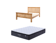 Richard Bed Frame + SleepTime Medium Mattress