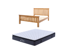 Richard Bed Frame + Sleeptime Pocket Pillow Top Mattress