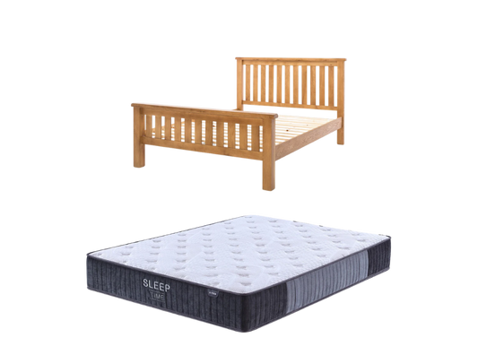 Richard Bed Frame + SleepTime X-Firm Mattress