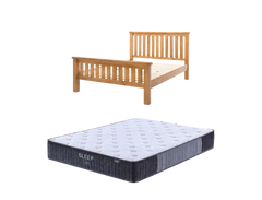 Richard Bed Frame + SleepTime X-Firm Mattress