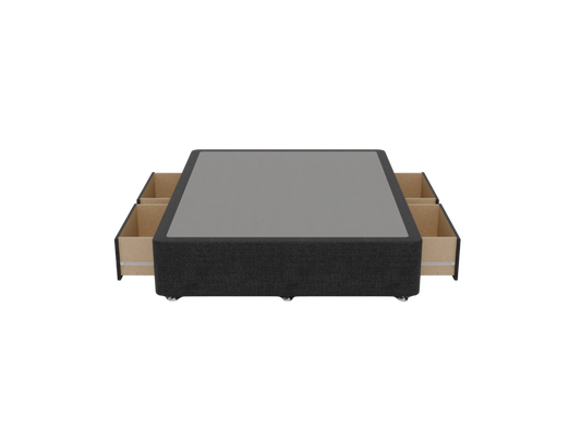 NZ Made Royal Bed Base With Drawer - alternate view