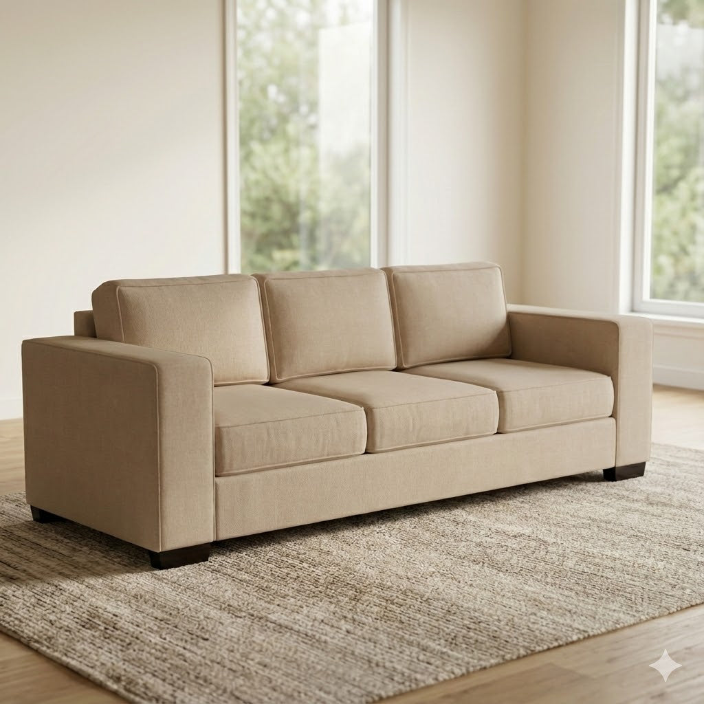 Kiwi Comfort NZ Made 3 Seater Sofa