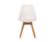 Savvy Dining Chairs 4pcs Set White - Side View | Furniture World NZ