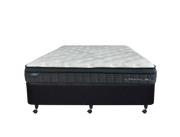 SleepMax PP Pro Mattress + NZ Made Duracast Hotel Bed Base with Casters - Image 4 | Furniture World NZ