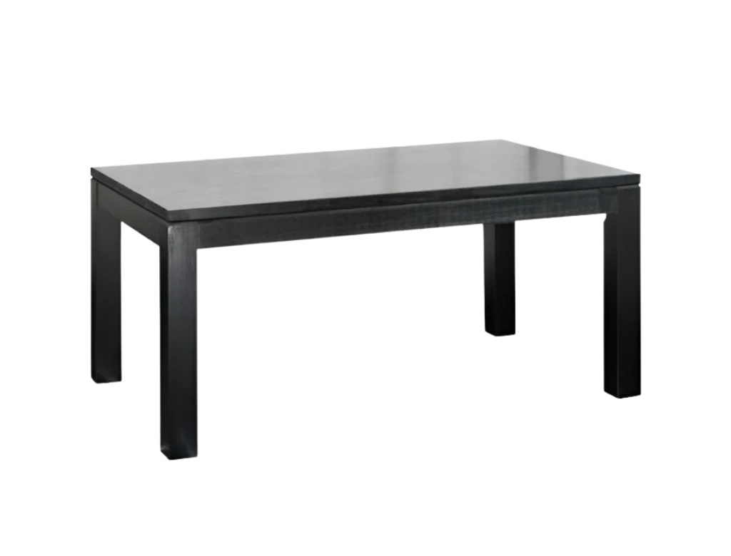 Solid Wood Dining Suite Black