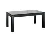 Solid Wood Dining Table Black - Image 4 | Furniture World NZ