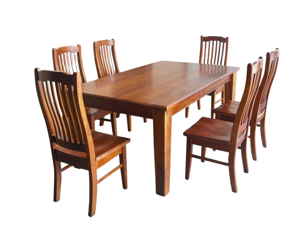 Solid Wood Dining Suite Pine