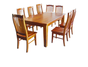 Solid Wood Dining Suite Pine - Image 4 | Furniture World NZ