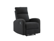 SupreCoz Recliner Chair Black - Side View | Furniture World NZ