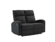 SupreCoz 2RR Recliner Black - Side View | Furniture World NZ