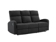 SupreCoz 3RR Recliner Black - Side View | Furniture World NZ