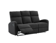SupreCoz 3RR Recliner Black - Detail View | Furniture World NZ