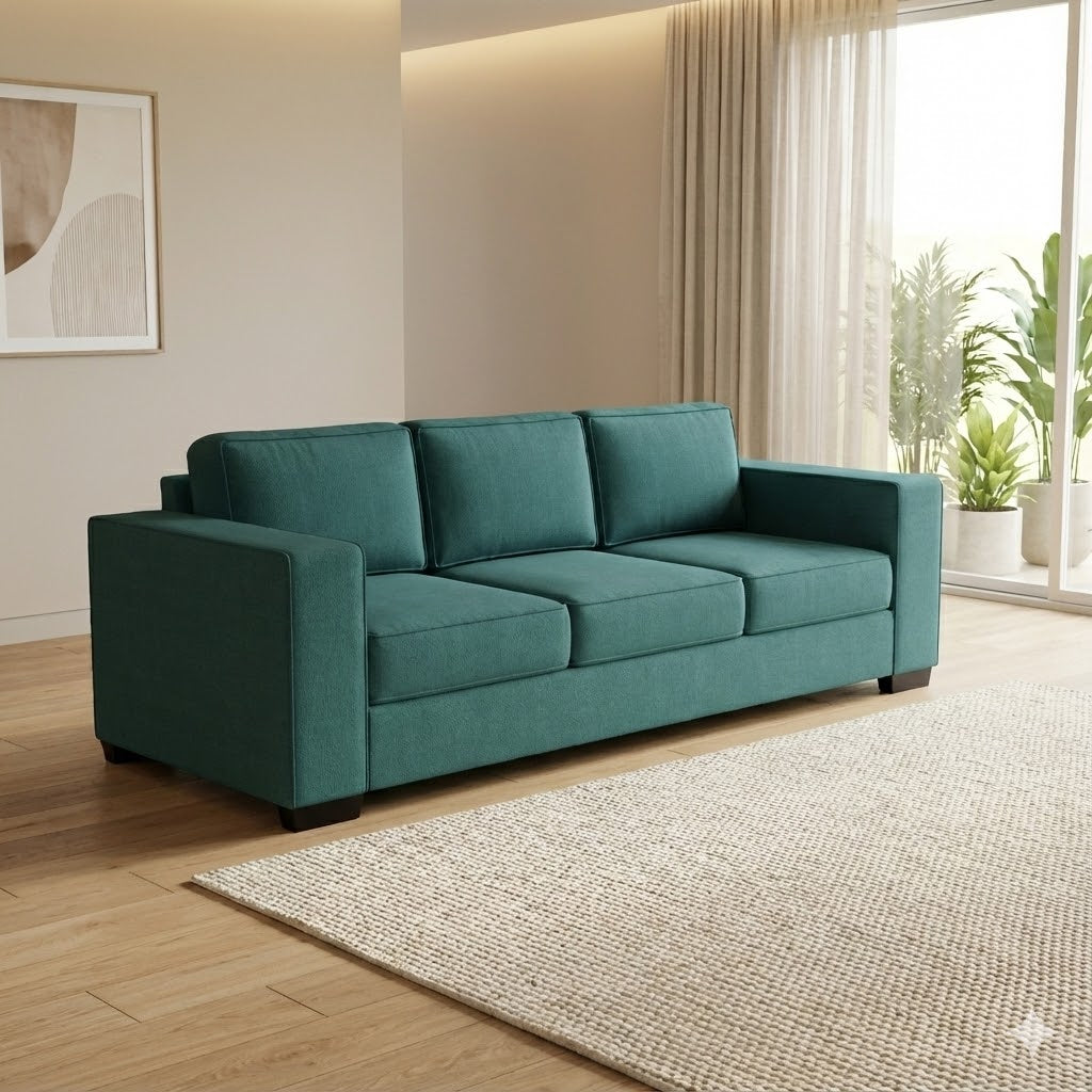 Kiwi Comfort NZ Made 3 Seater Sofa
