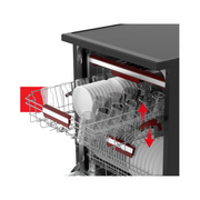 Toshiba DW-15F3(BS)-NZ dishwasher Black With Auto Open & UV light