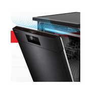 Toshiba DW-15F3(BS)-NZ dishwasher Black With Auto Open & UV light