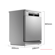 Toshiba DW-15F5(SS)-NZ dishwasher