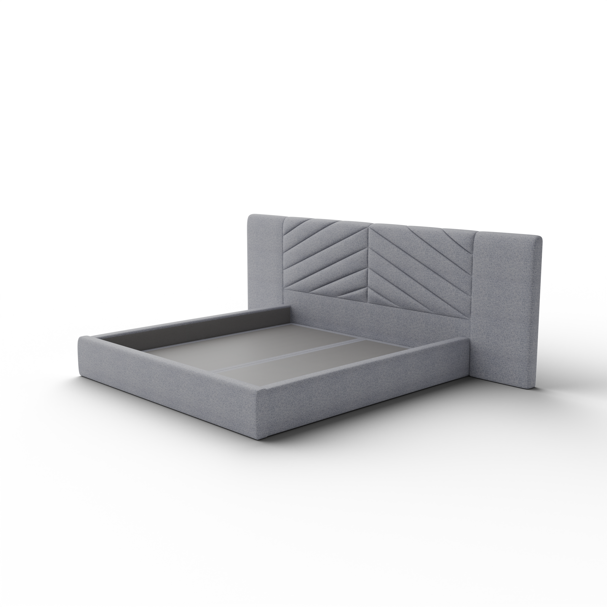 NZ Made Adora Bed Frame - Side View | Furniture World NZ