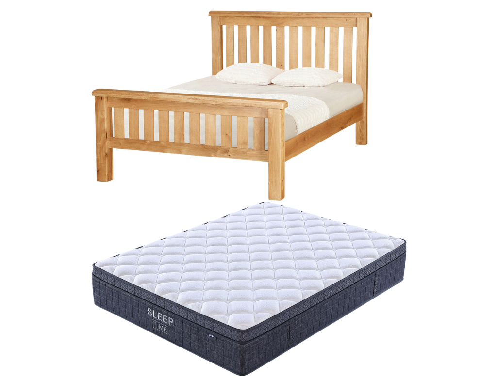 Richard Bed Frame + SleepTime Ultra Mattress