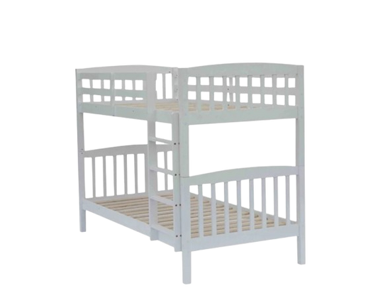 Unity Bunk (S+S)White (with Mattress)