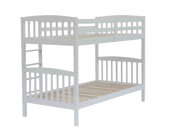 Unity Bunk (S+S)White (with Mattress)